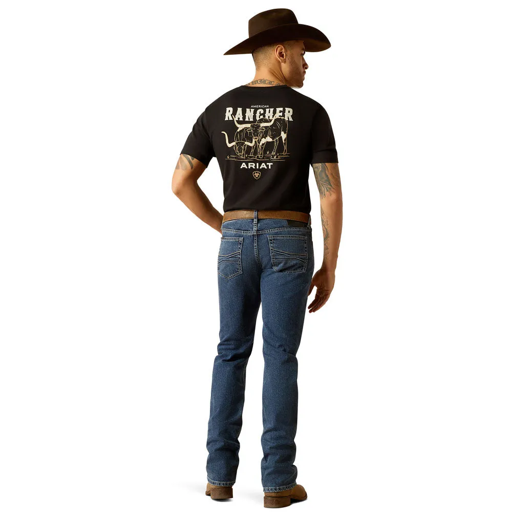 10051871 Ariat Men's M7 Slim Scout Straight Leg Jeans - Roan