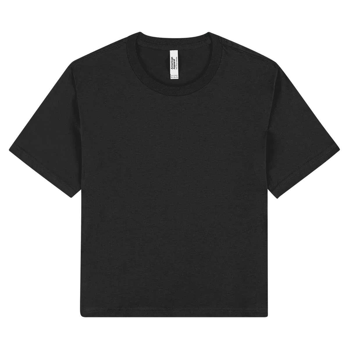 102 American Apparel Women's Fine Jersey Boxy T-Shirt