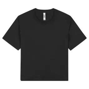 102 American Apparel Women's Fine Jersey Boxy T-Shirt