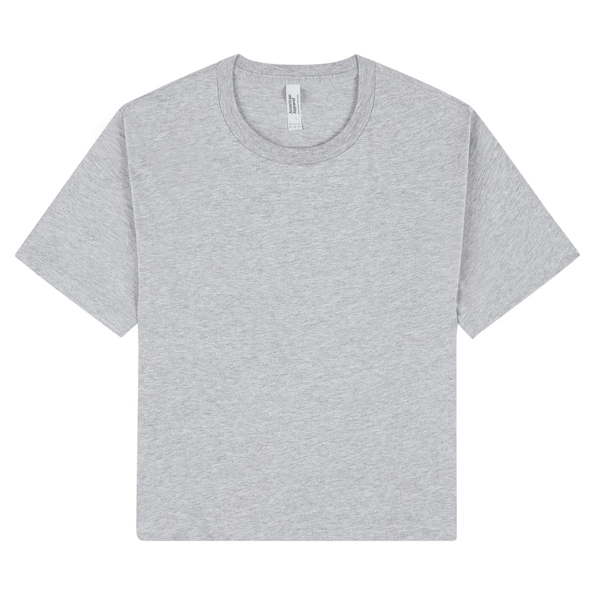 102 American Apparel Women's Fine Jersey Boxy T-Shirt