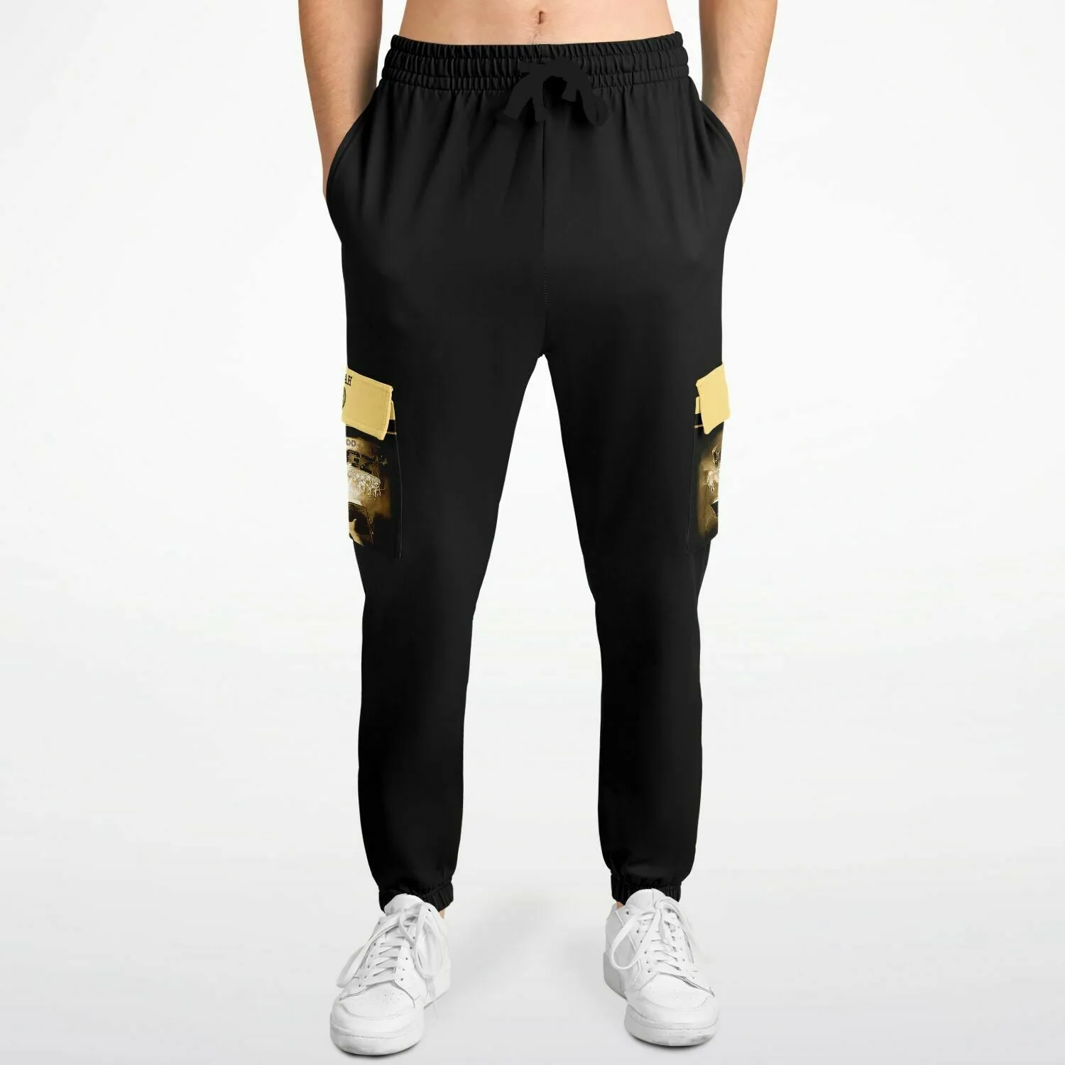 144,000 KINGZ 01-02 Men's Designer Athletic Cargo Sweatpants