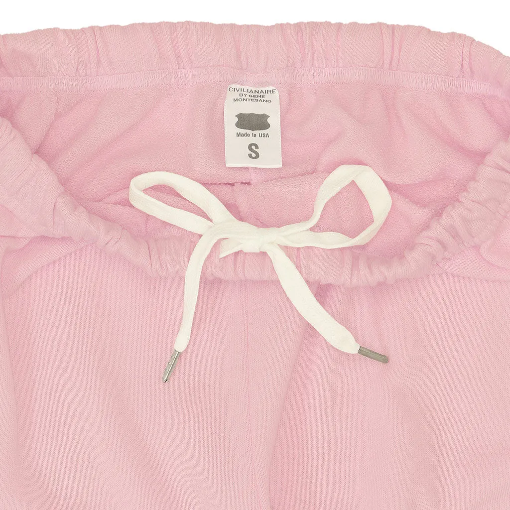 26" Inseam "SIENA" French Terry Sweatpants - Barley Pink