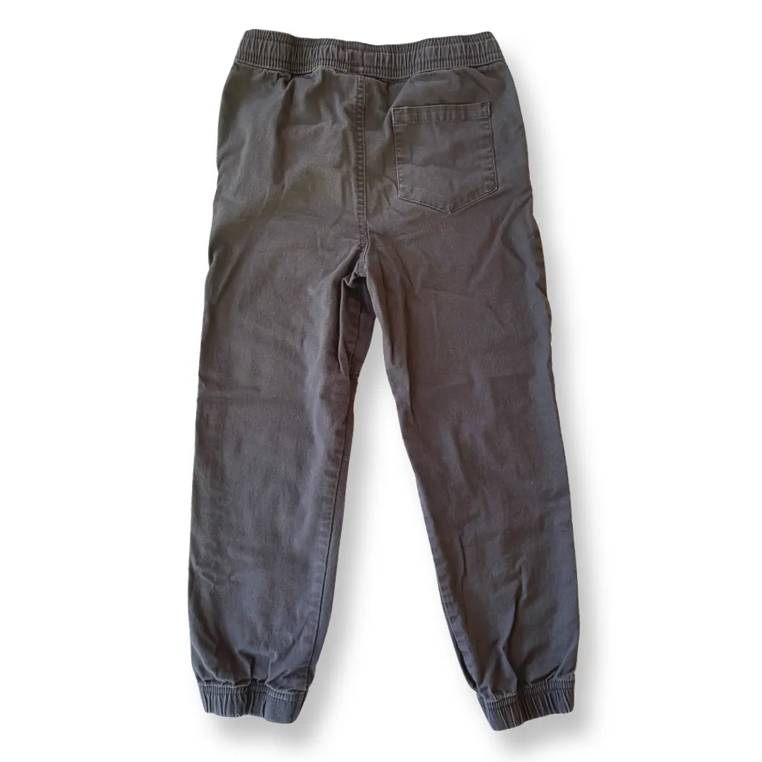 365 Kids Grey Chino Joggers - 7 youth