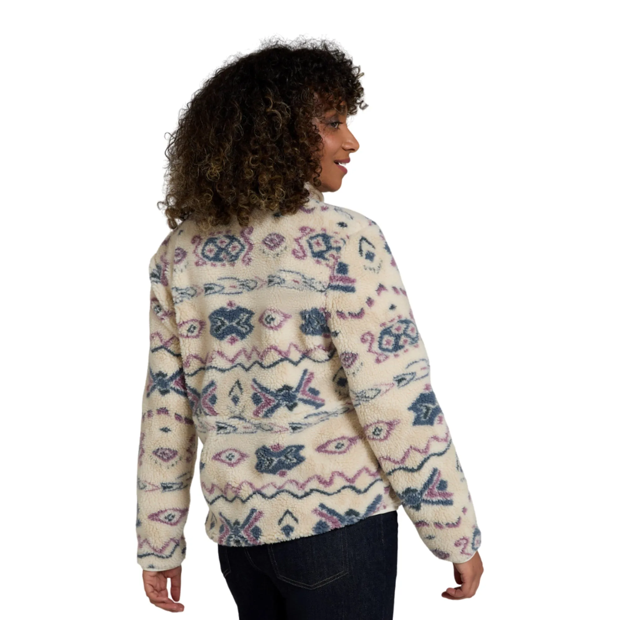 Animal Womens/Ladies Hennie Printed Borg Jacket