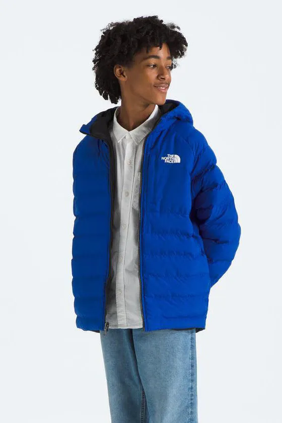 Boys Jacket North Face Reversible Perrito Hooded Jacket