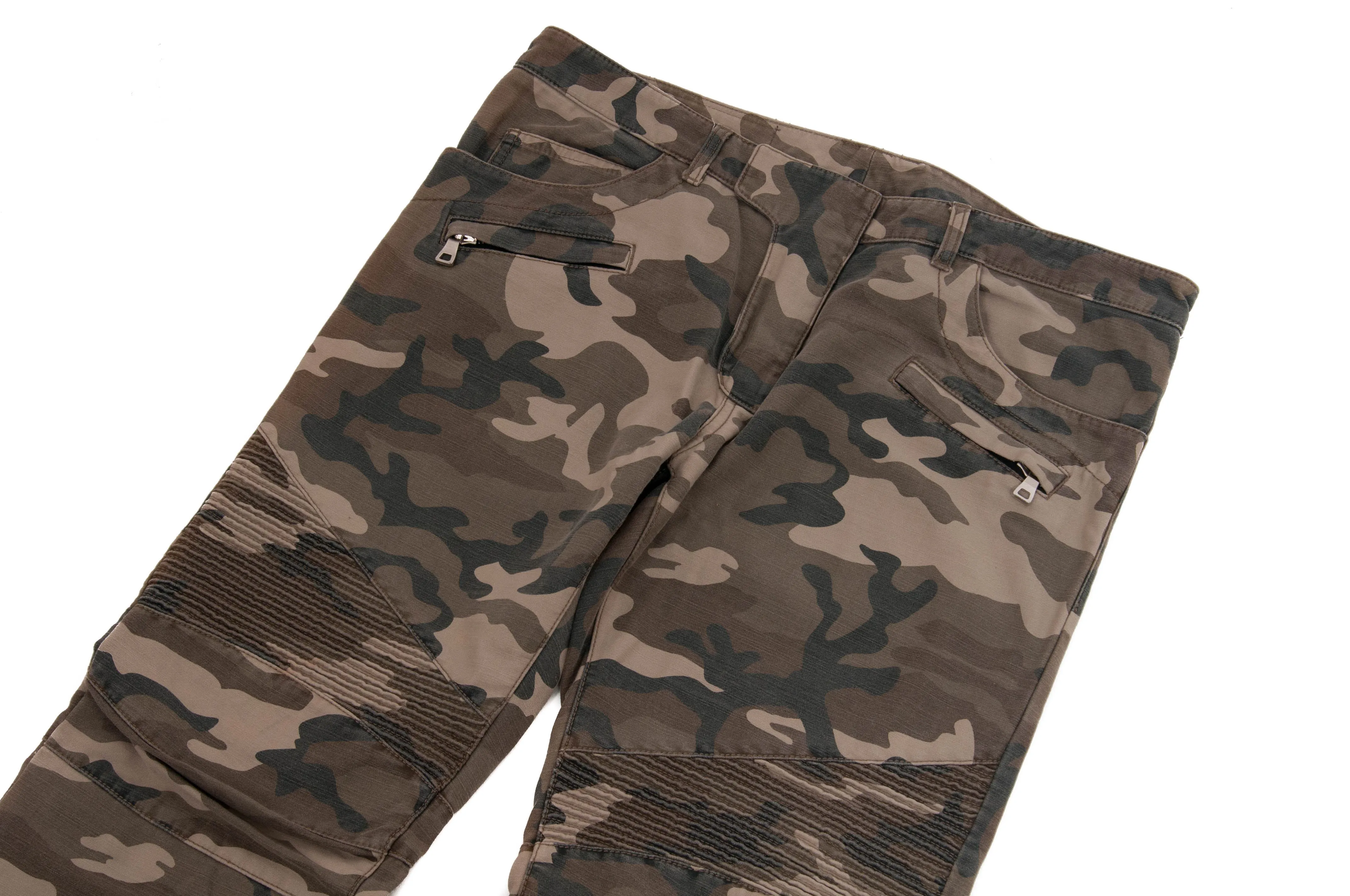 Camo Biker Jeans