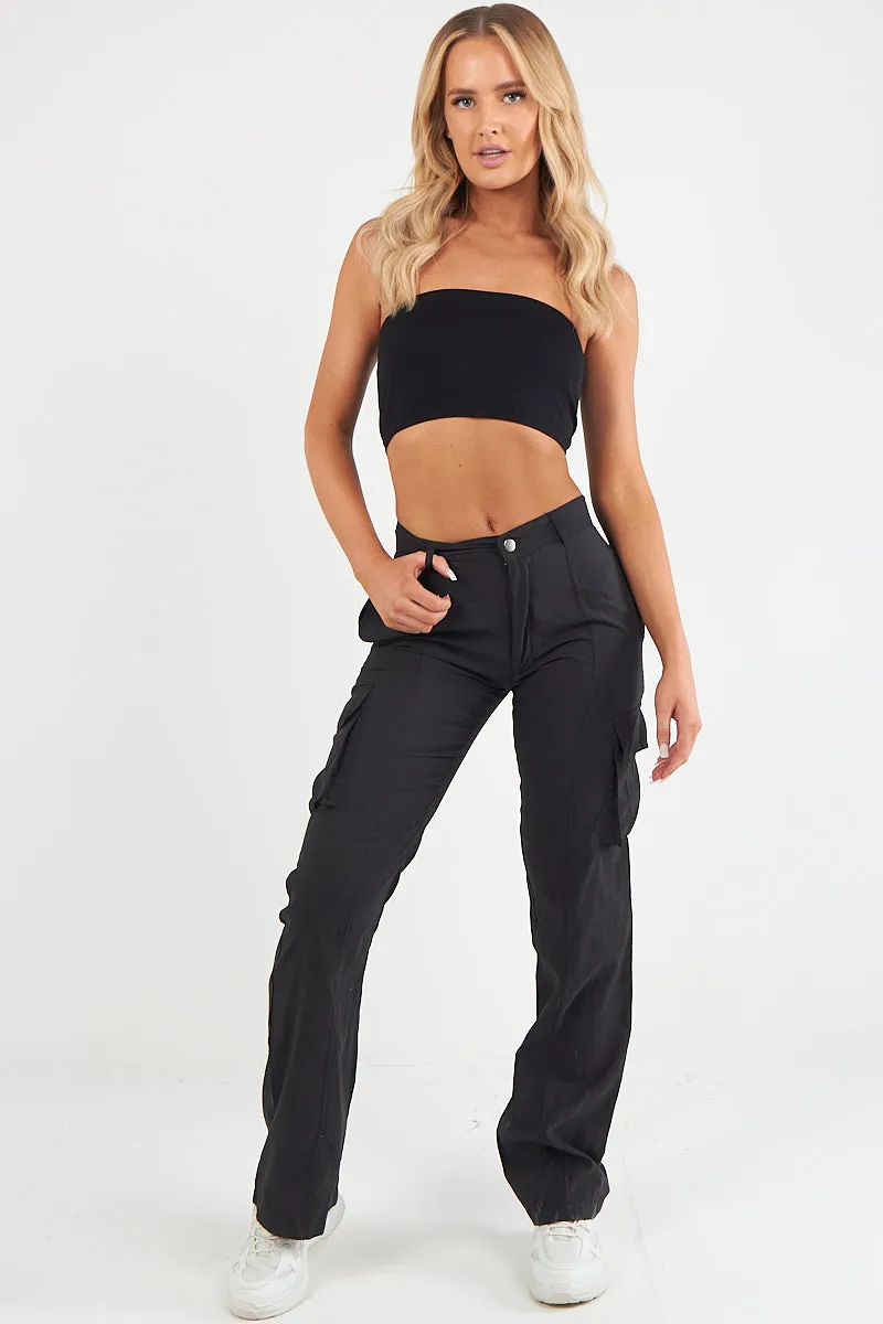 CARGO PANT TROUSER- BLACK