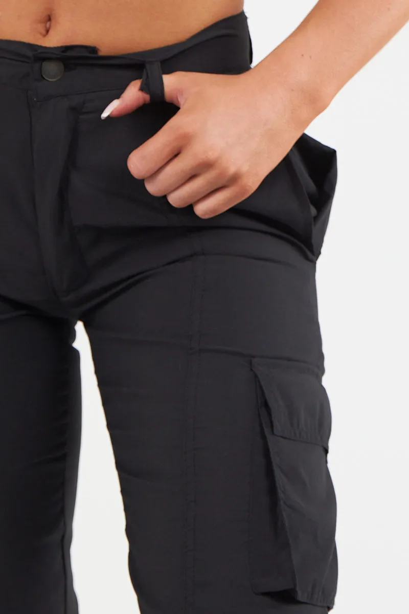 CARGO PANT TROUSER- BLACK