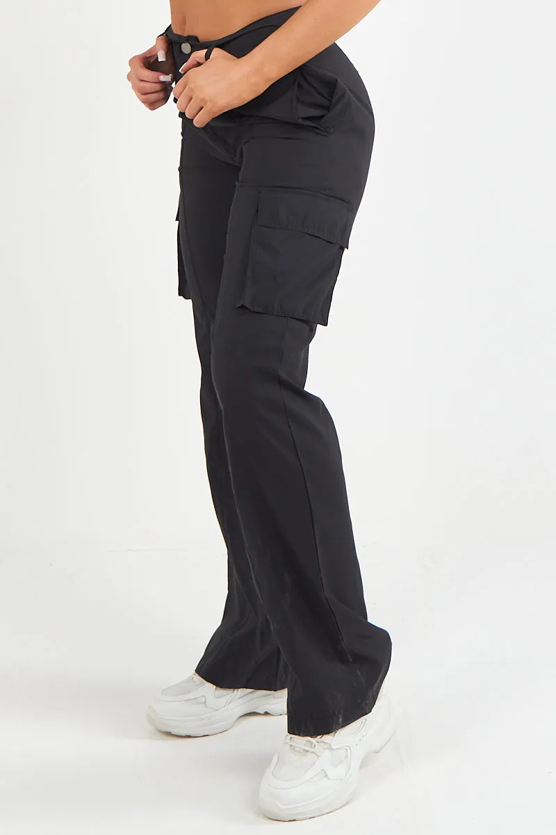 CARGO PANT TROUSER- BLACK