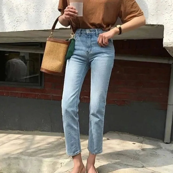 Casual Straight Jeans