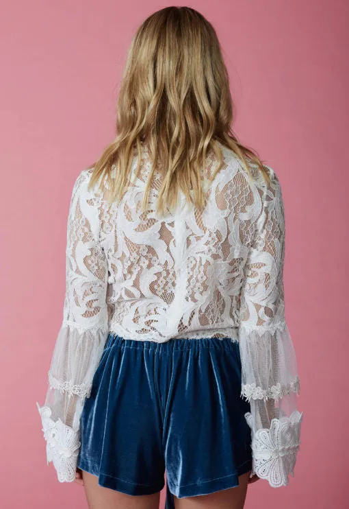 CHANCELLOR LACE TOP