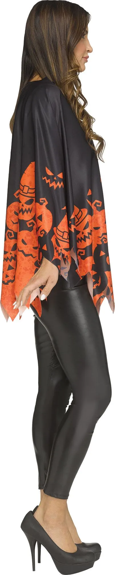 Classic Poncho Adult Punmpkin