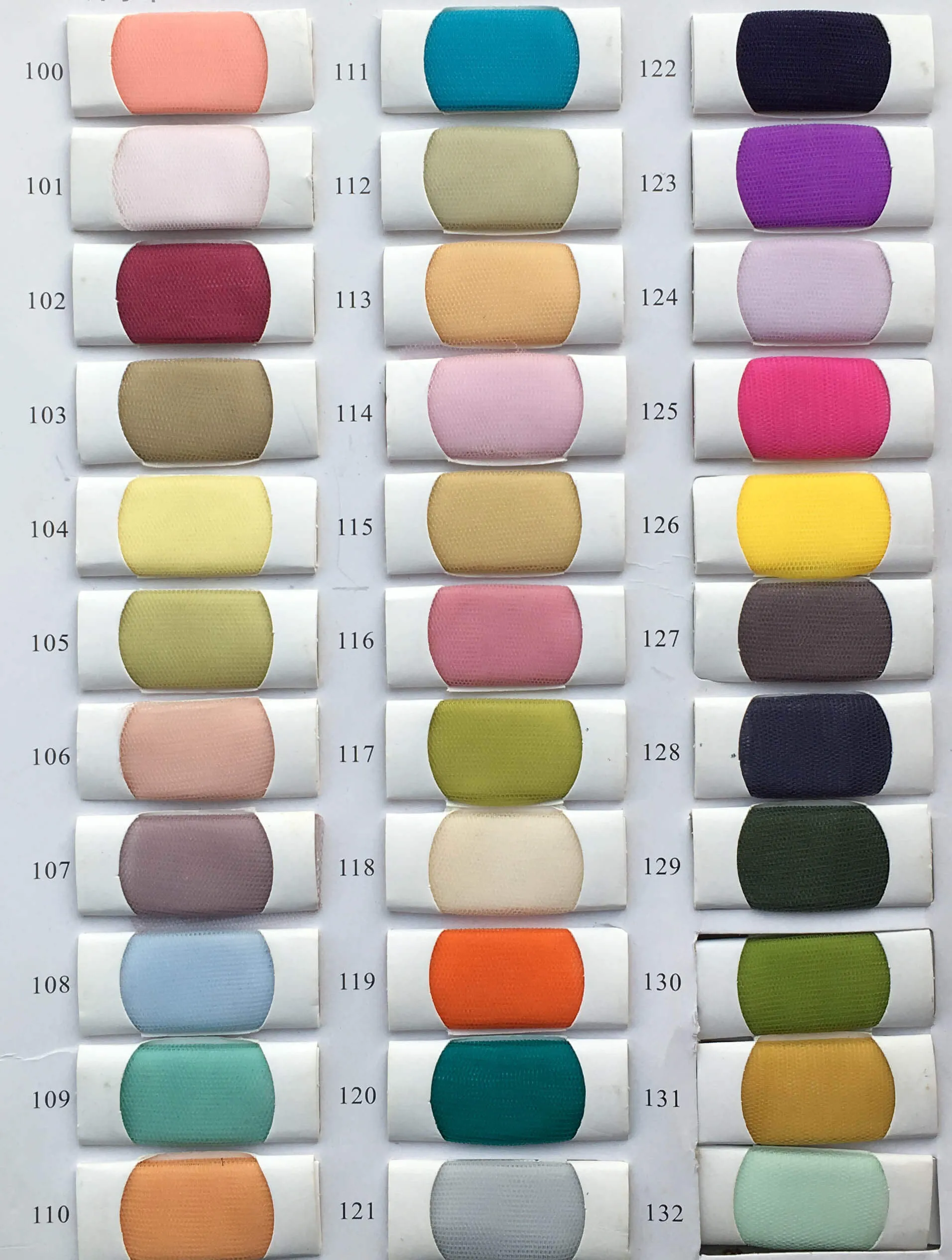 Color Swatch for tulle