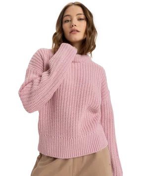 Coming Home Jumper in Bleached Mauve