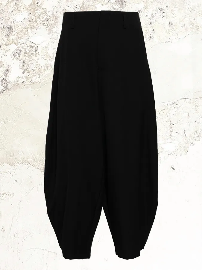 COMME DES GARÇONS HOMME Plus cropped wool tailored trousers