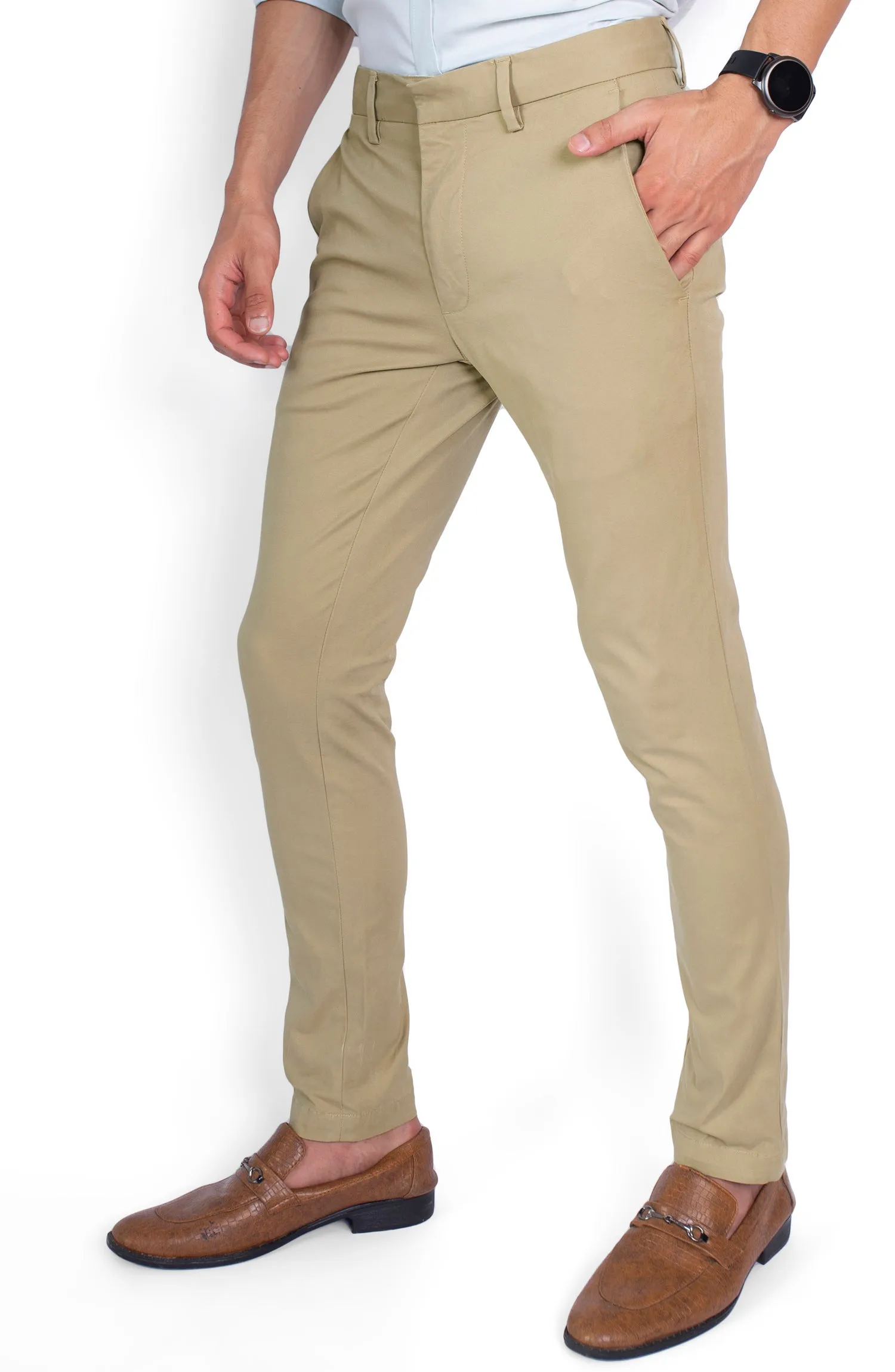 Cotton Twill Stretch Chino