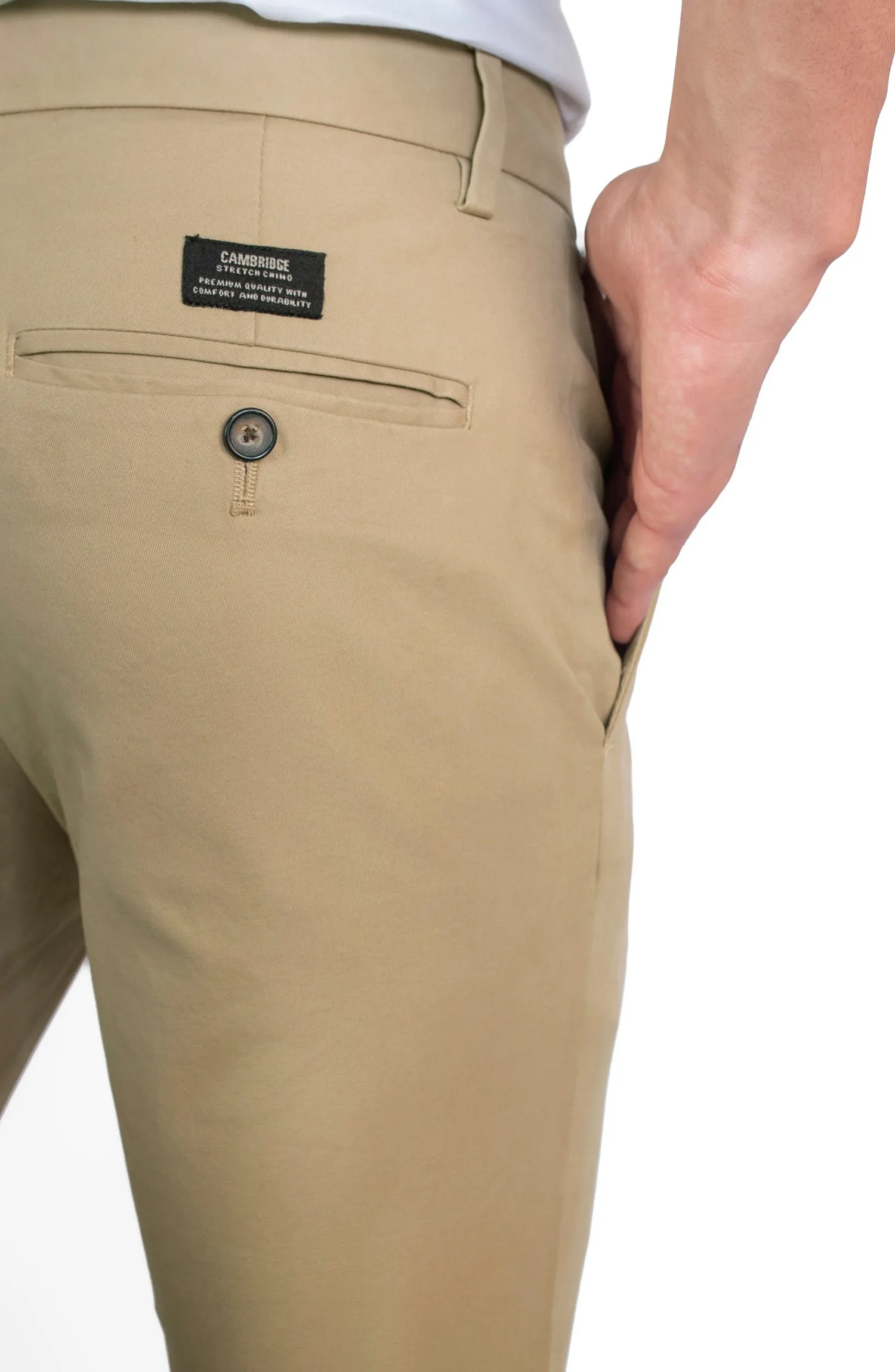 Cotton Twill Stretch Chino