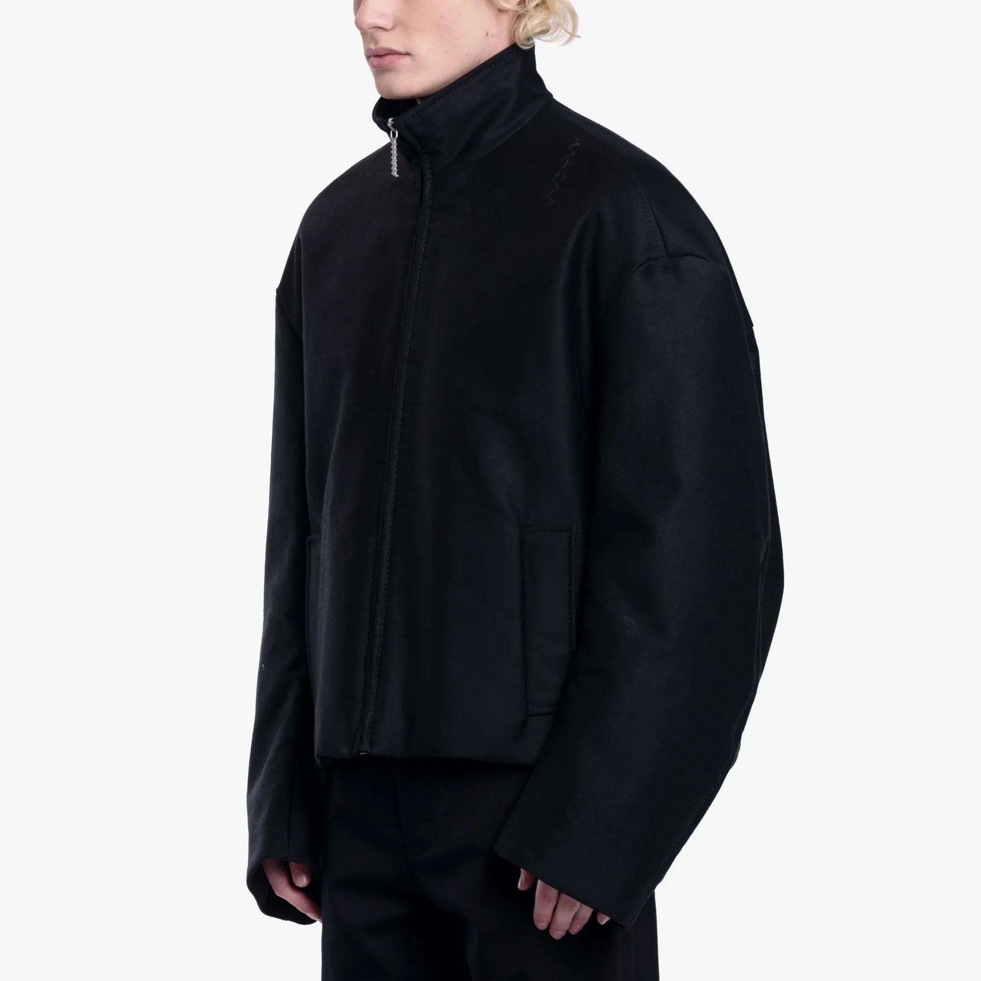 Cropped Cocoon Jacket