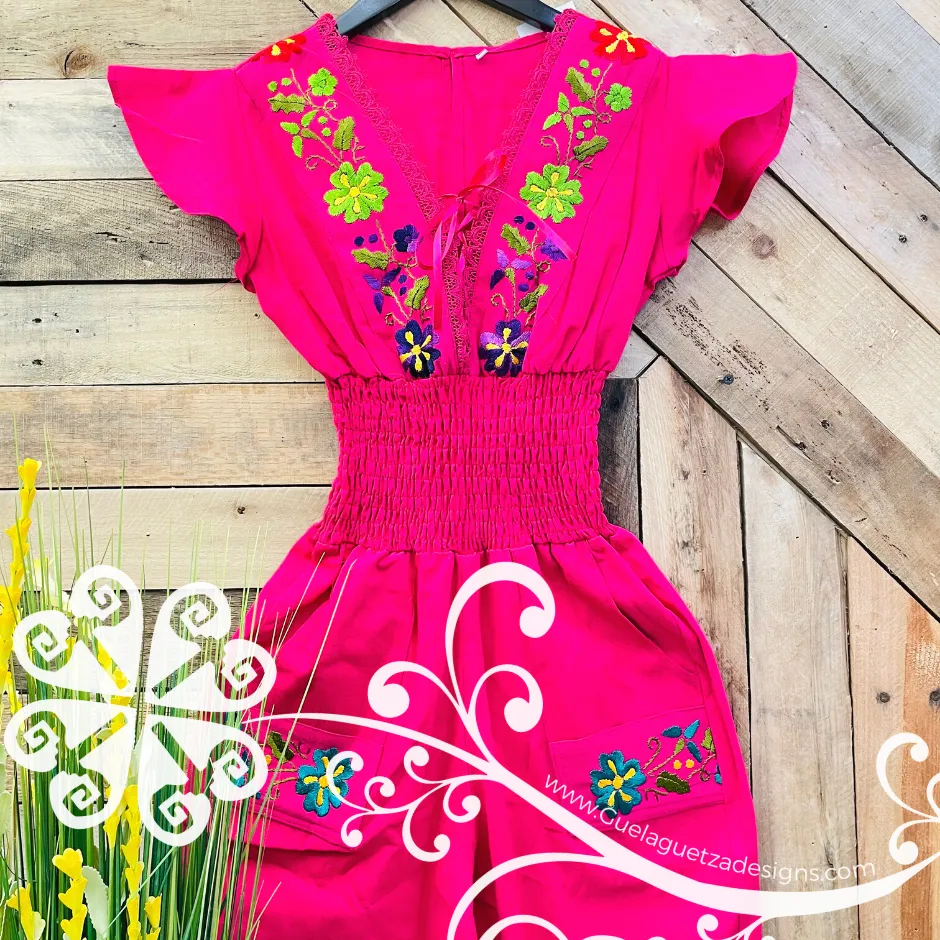 Embroider Mariposa Palazzo - Jumpsuit