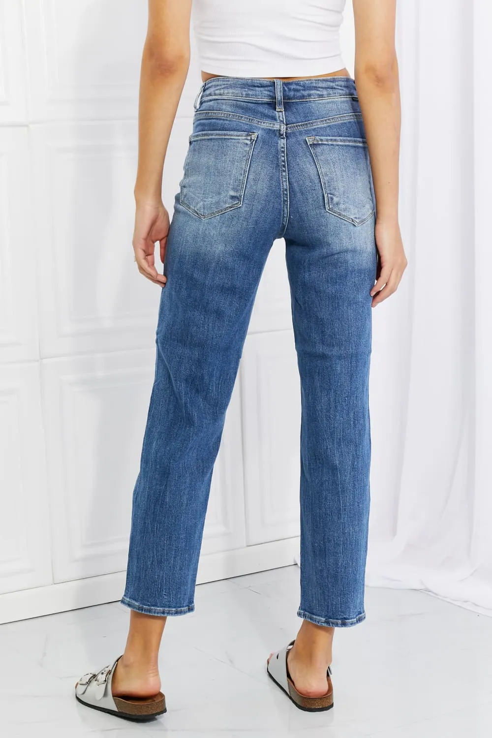 Emily High Rise Relaxed Jeans Risen