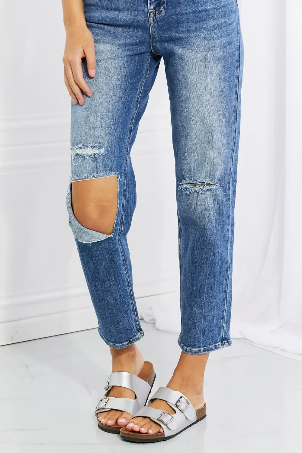 Emily High Rise Relaxed Jeans Risen