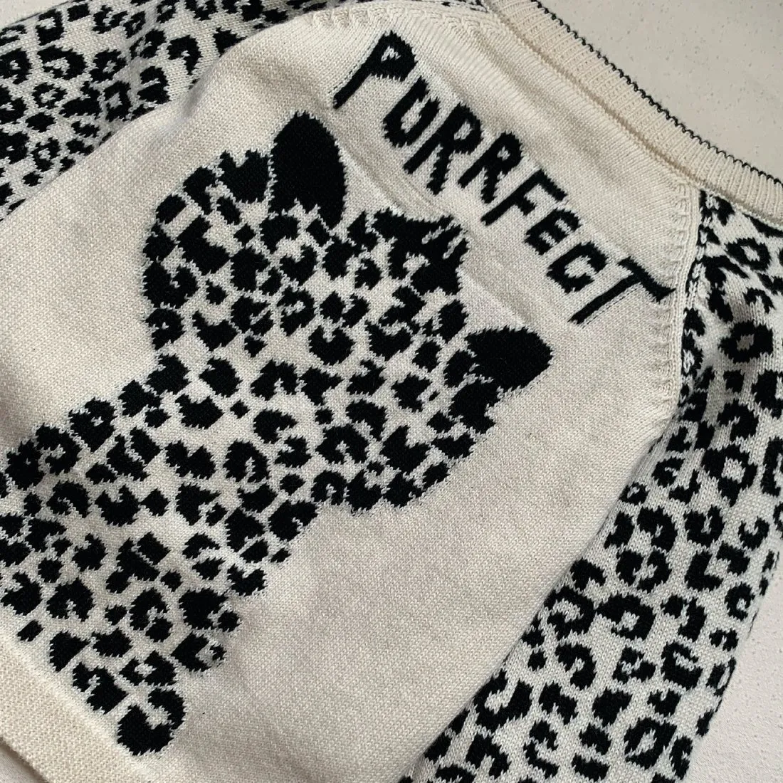 Fable & Bear: Purrrfect Leo - Knitted Kids Jumper