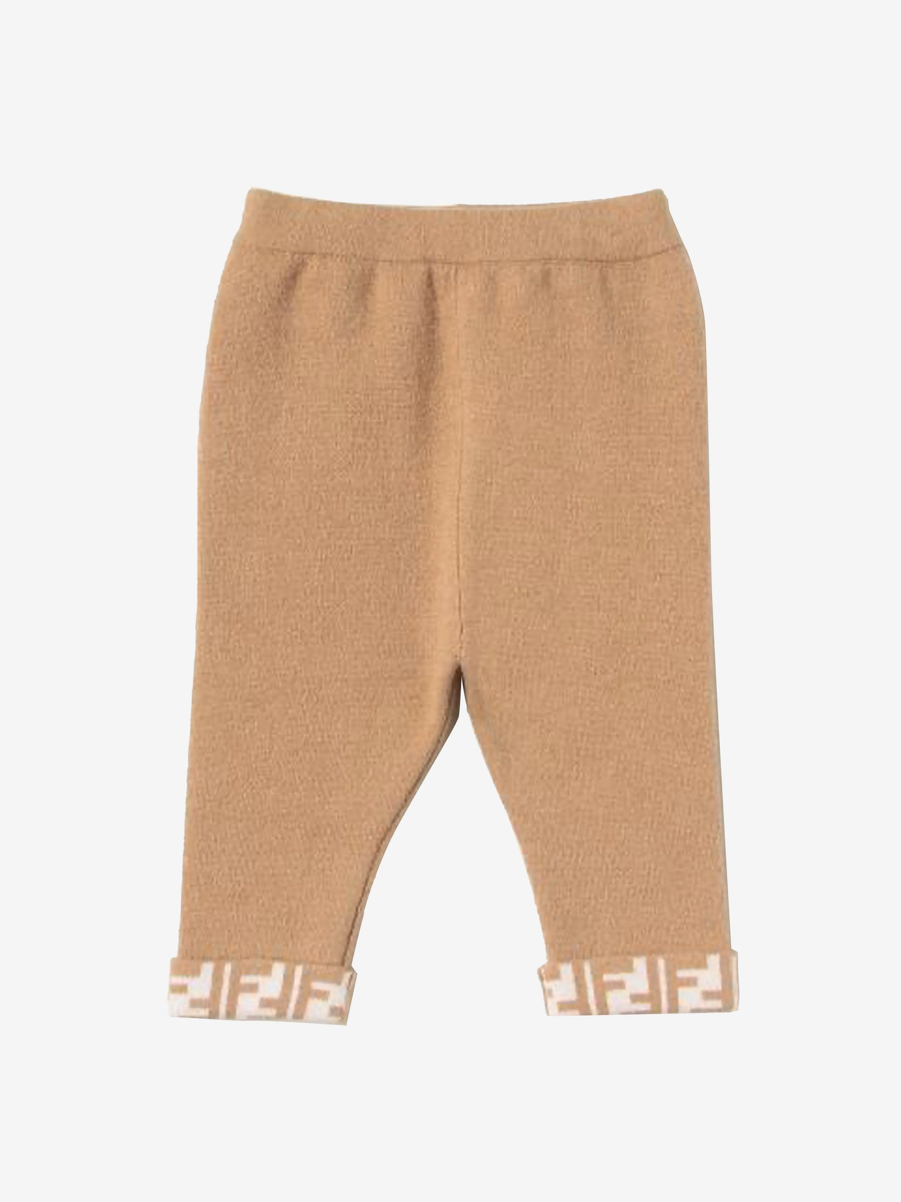 Fendi Baby Unisex Wool Knit Trousers