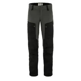 Fjallraven Keb Trousers Reg Leg Black / Stone Grey