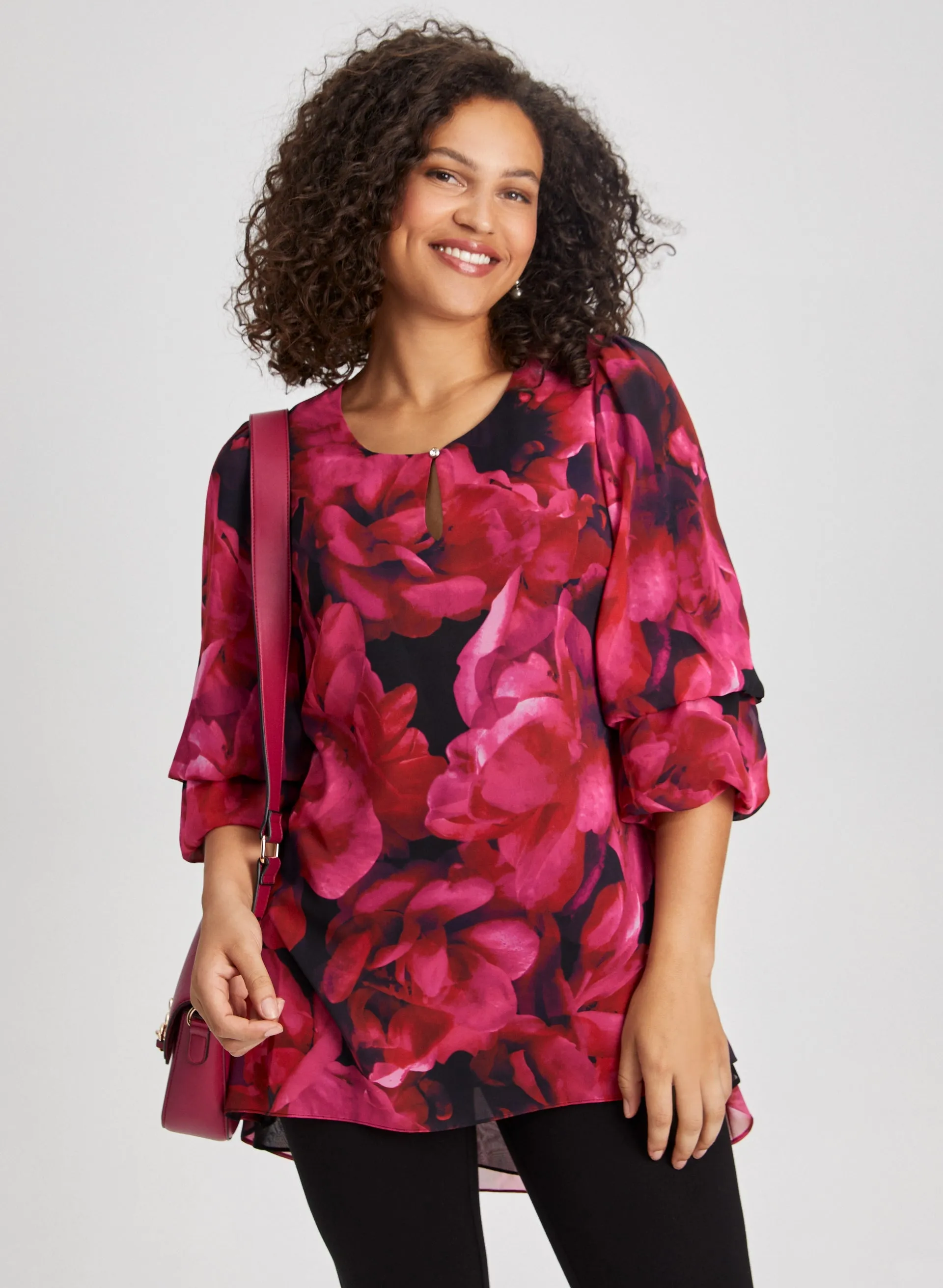 Floral Print Tunic