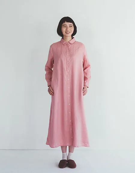 Fog Linen Work Akari Shirt Dress