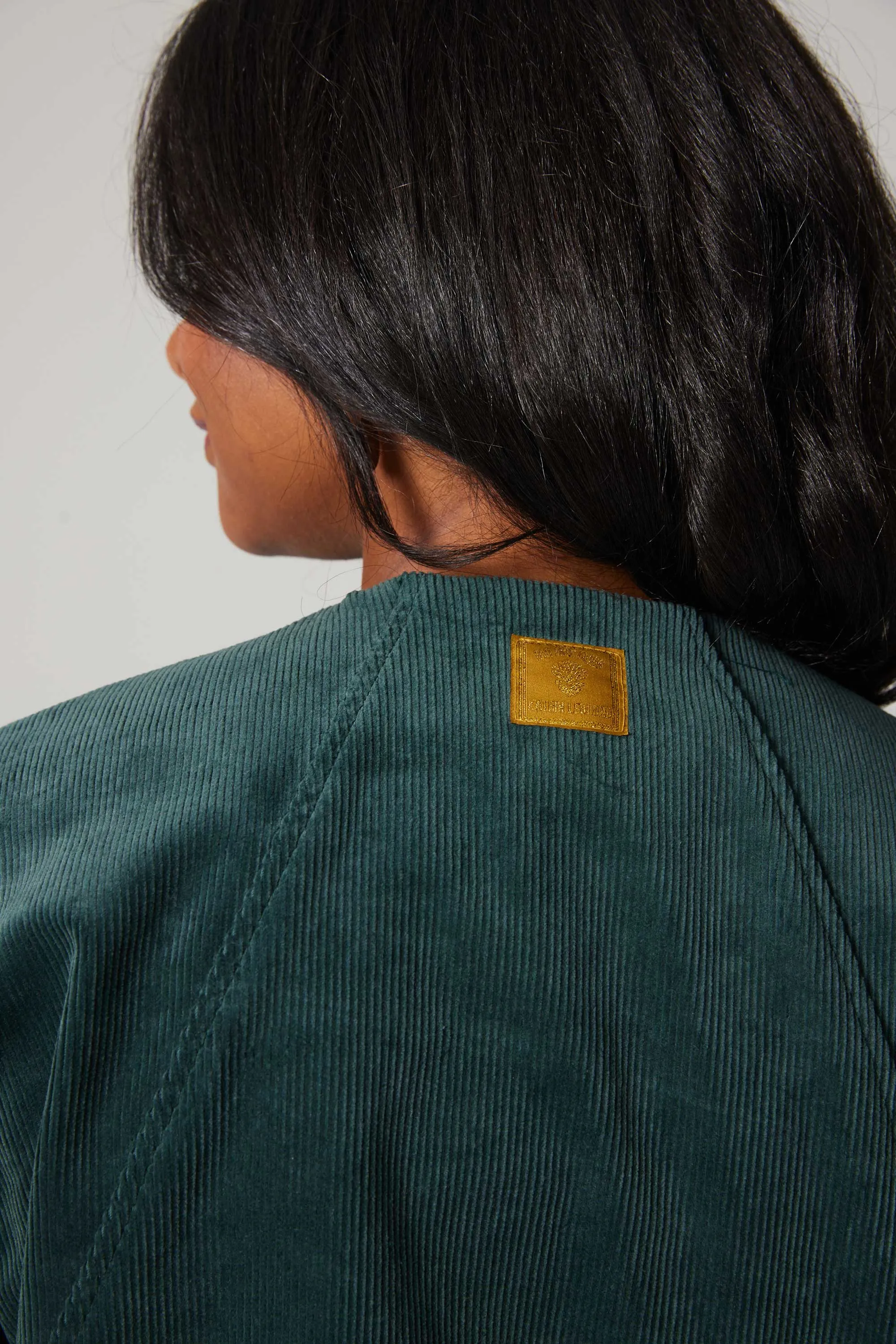 Futurist Corduroy Jacket - Green