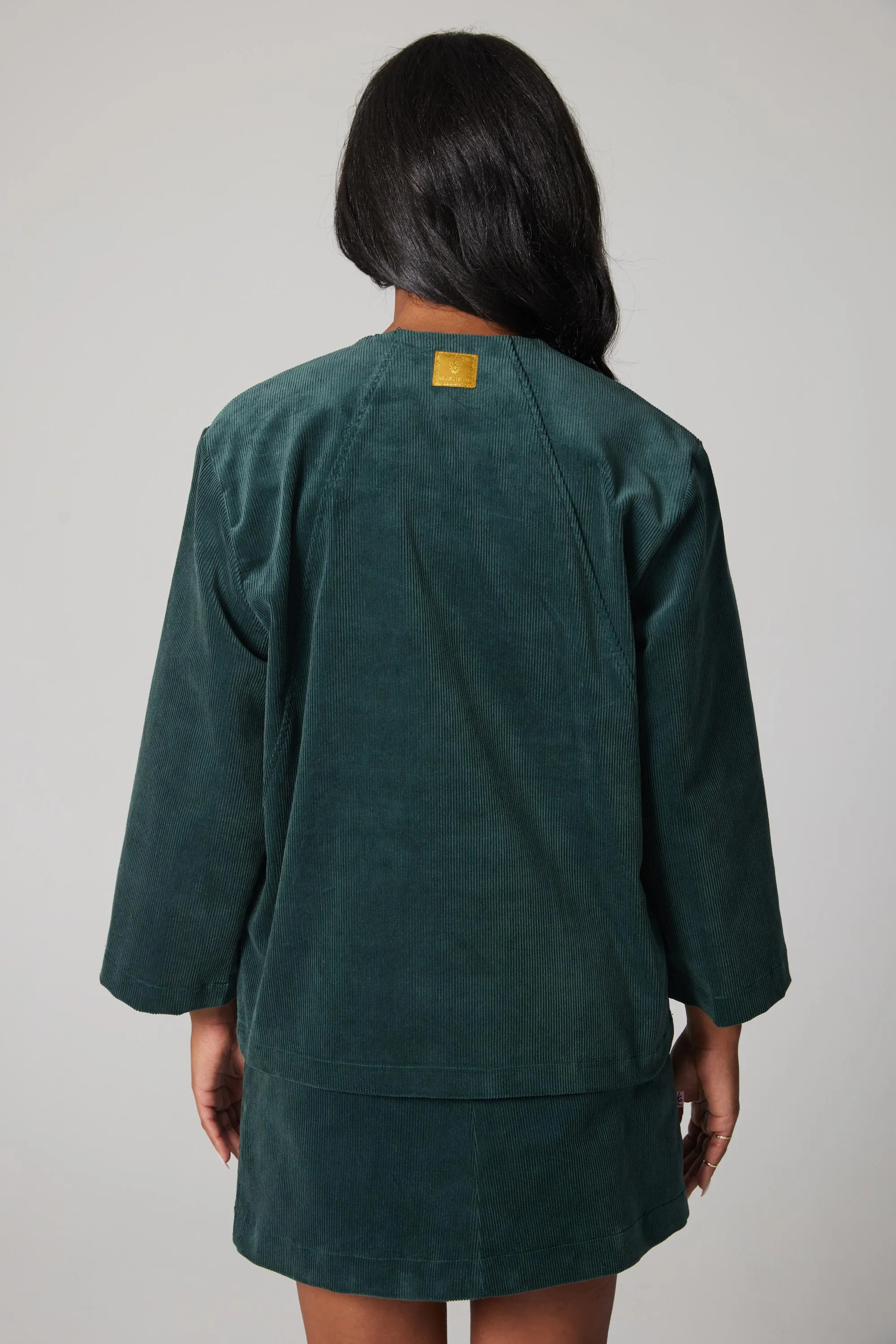 Futurist Corduroy Jacket - Green