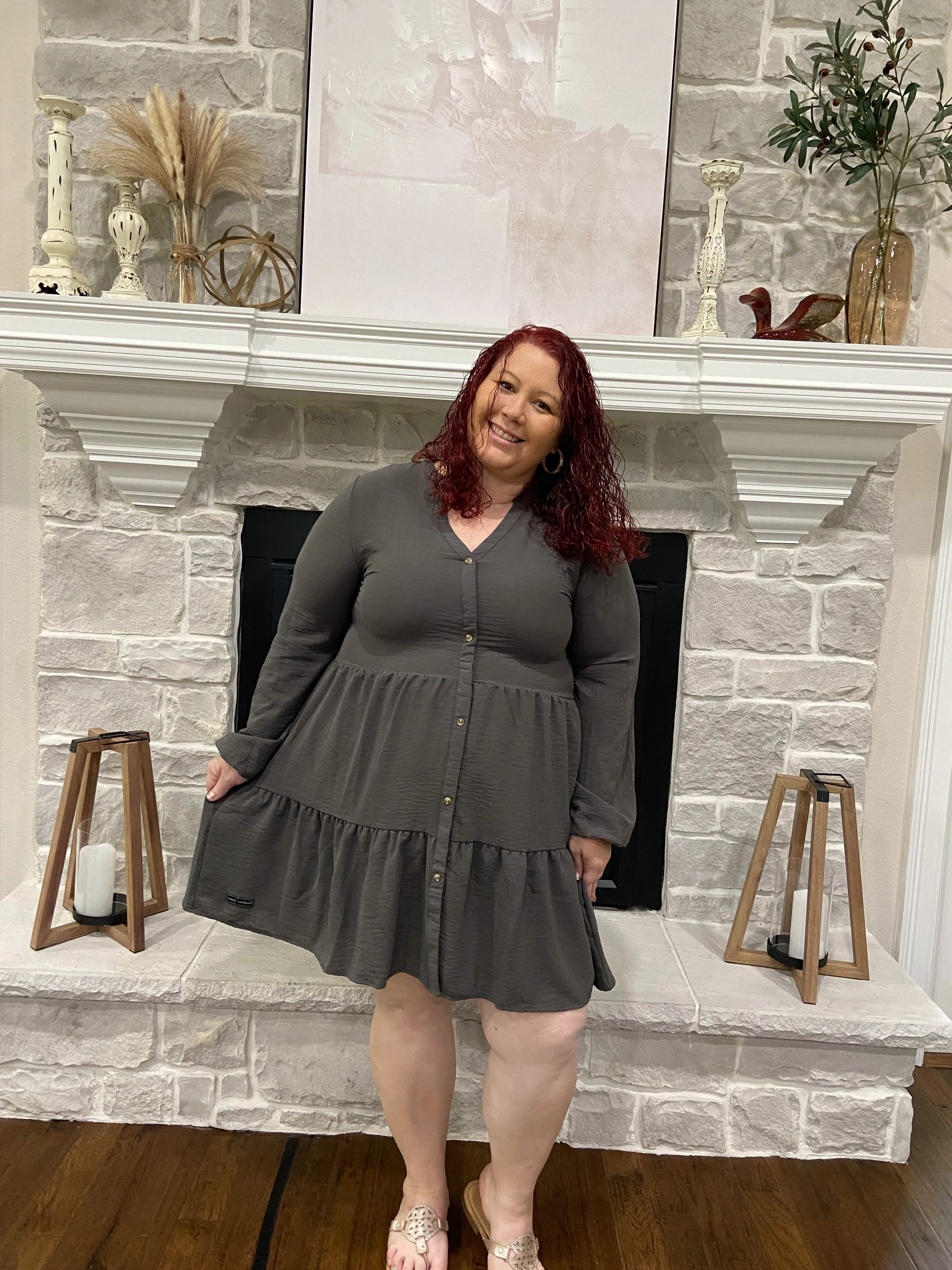 Georgia Grey Dress