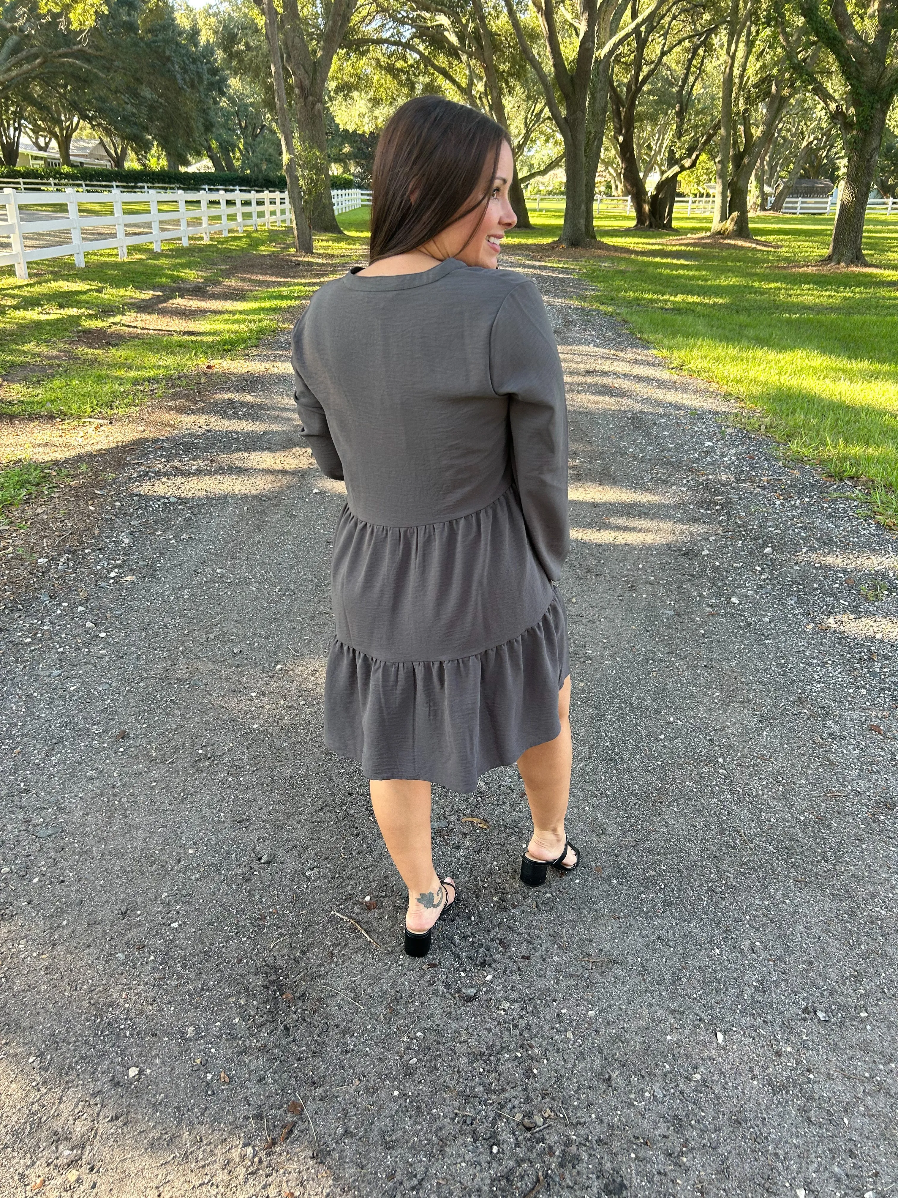 Georgia Grey Dress