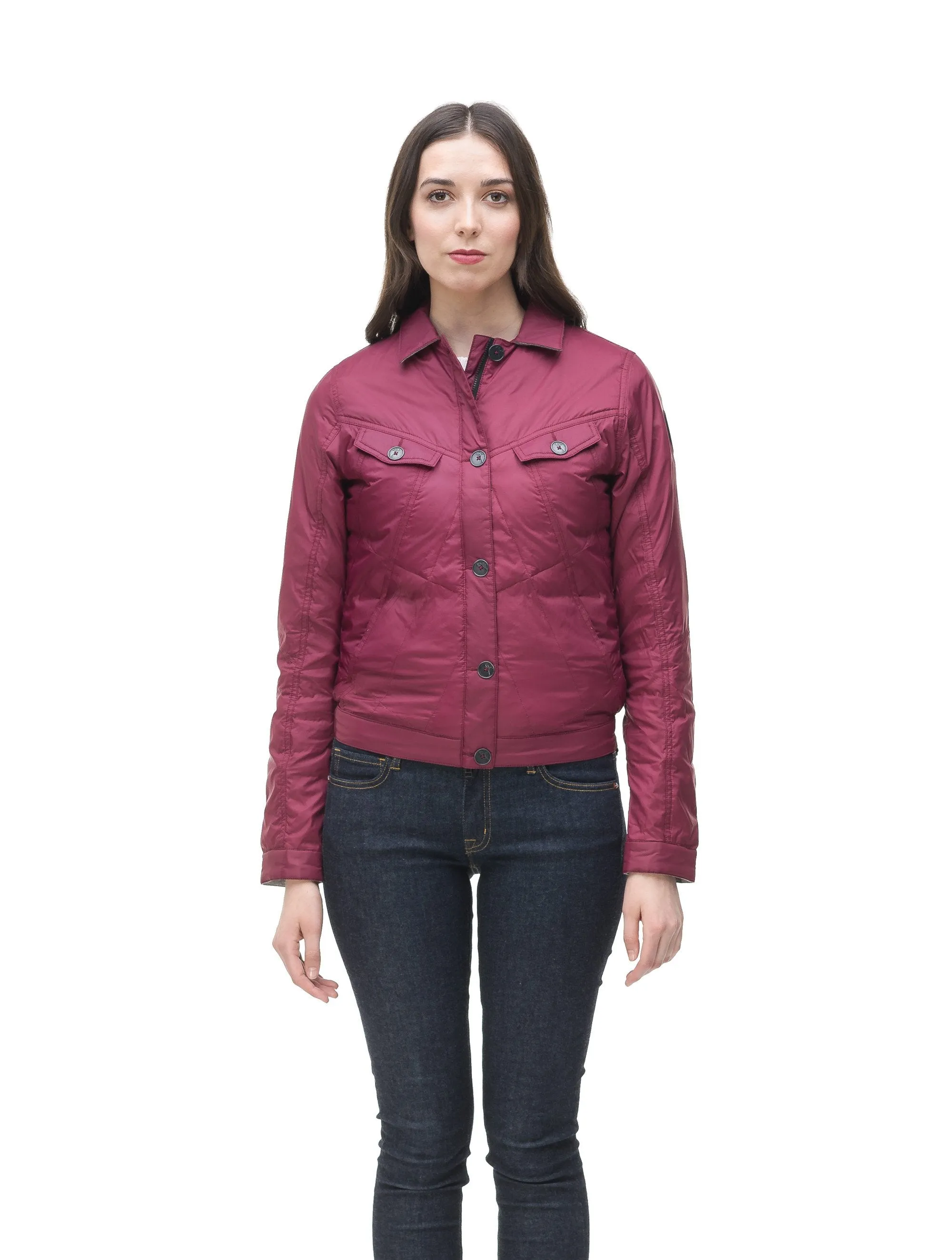 Jean Women's Down Cropped Jacket