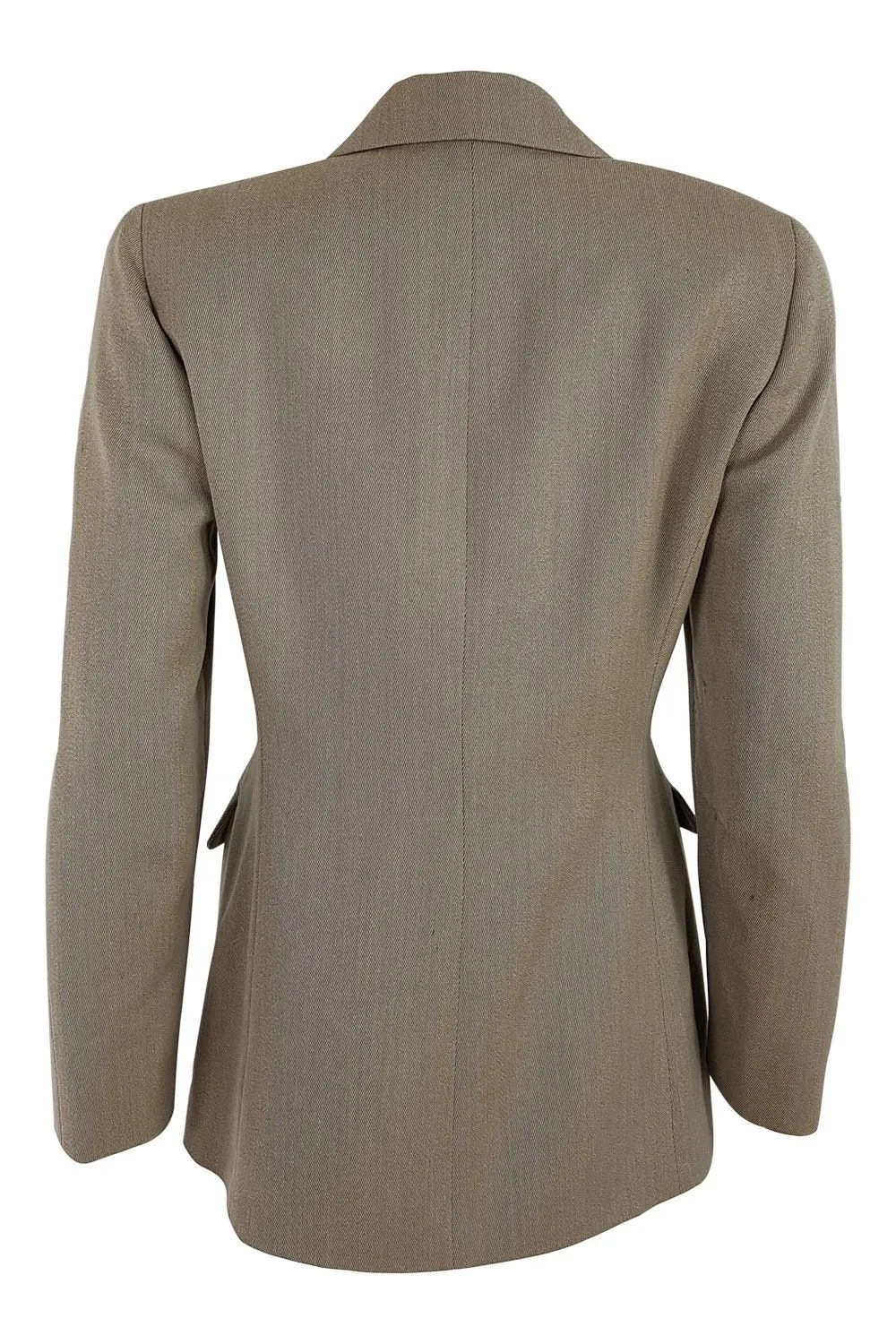 JIL SANDER Pure New Wool Light Brown Single Breasted Jacket (FR 38)