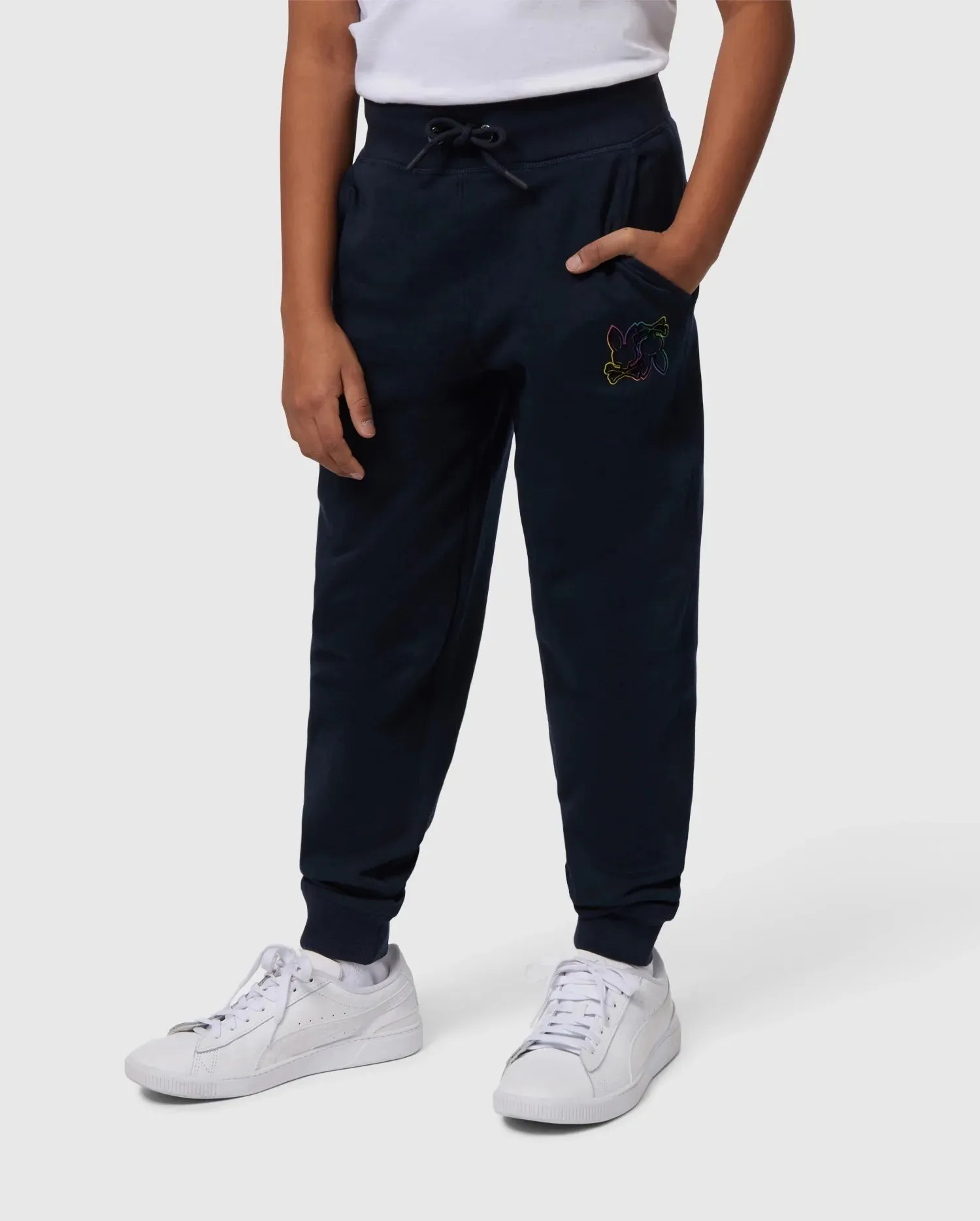 KIDS COLTON FLOCKING SWEATPANT - B0P837A2FT