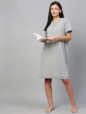 KNIT TEE DRESS