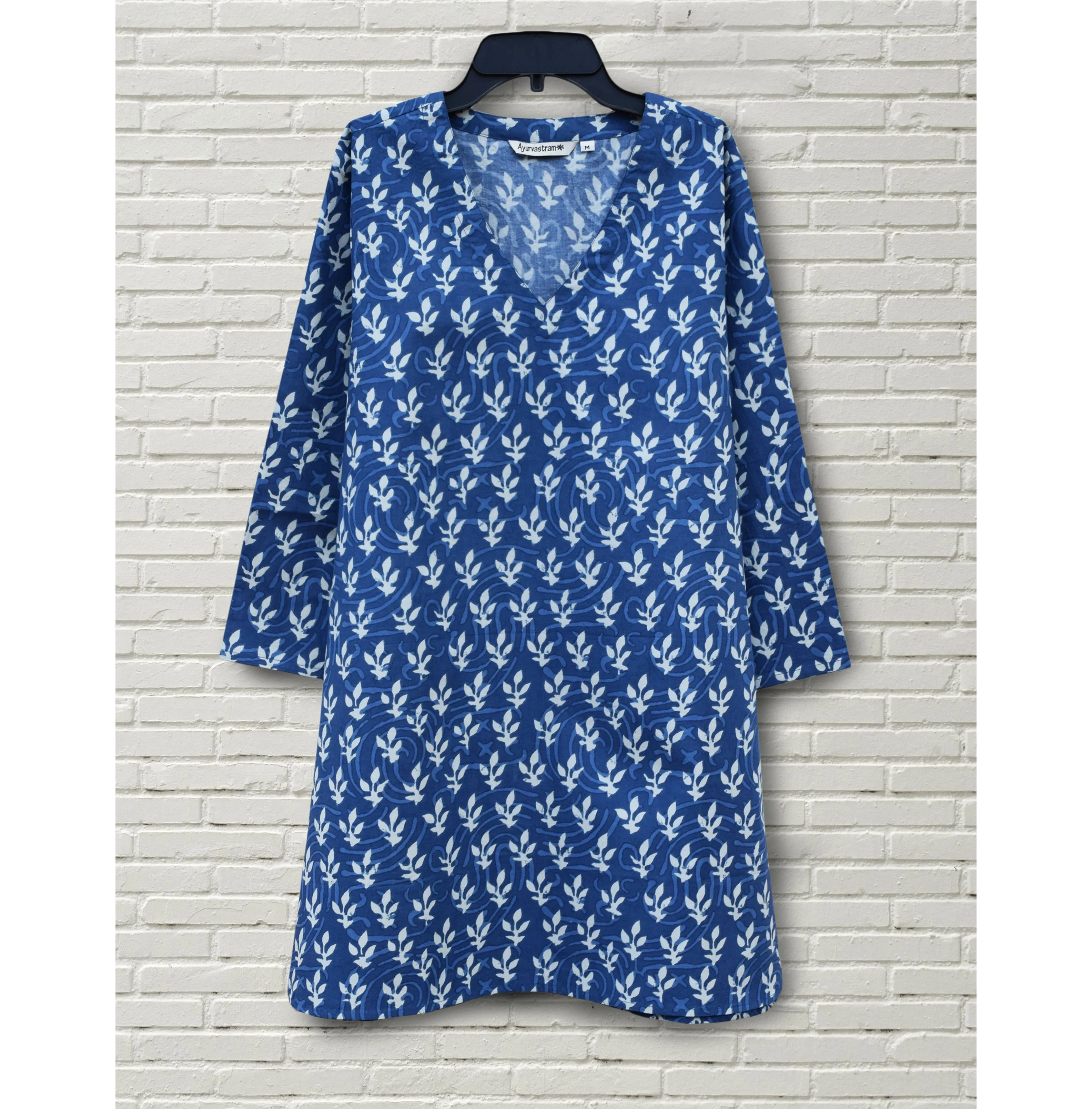 KRITI Block Print Style Pure Cotton Tunic