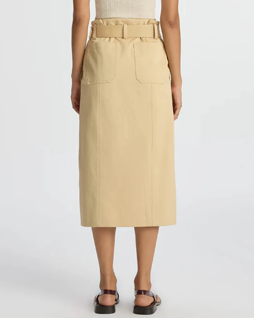 Latte Maia Midi Skirt