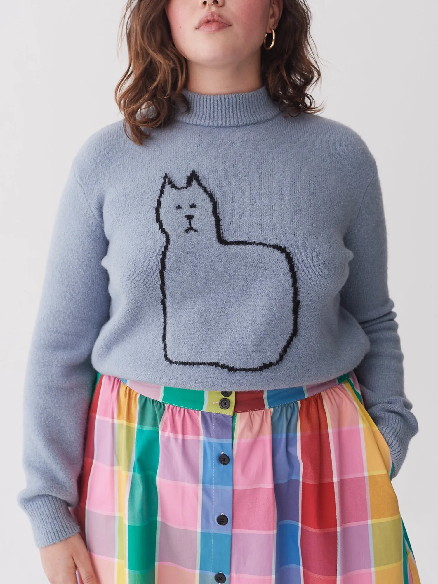 Lazy Oaf Cat Lady Jumper