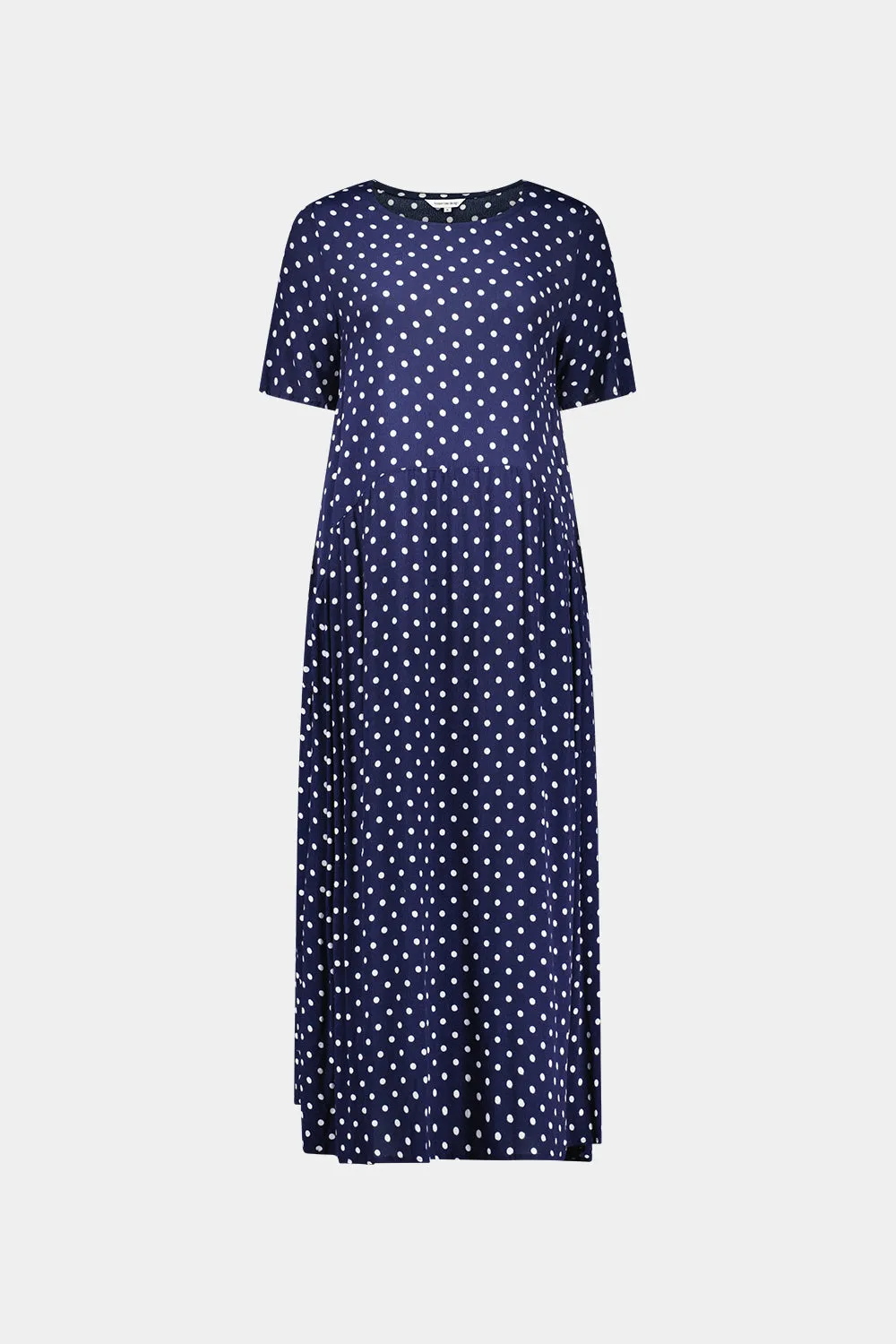 Lemon Tree Design Monroe Dress Polkadot - Navy