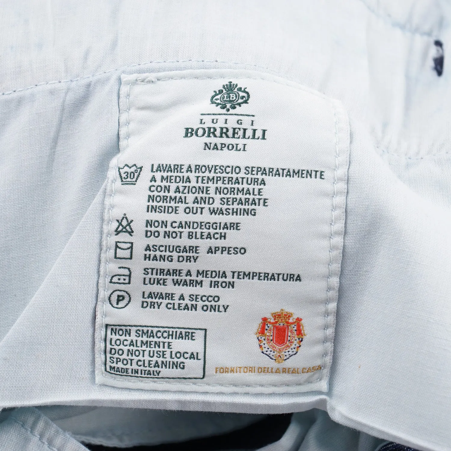 Luigi Borrelli Denim Chinos