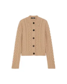 Max Mara Weekend Afosi Cable Knit Cardigan