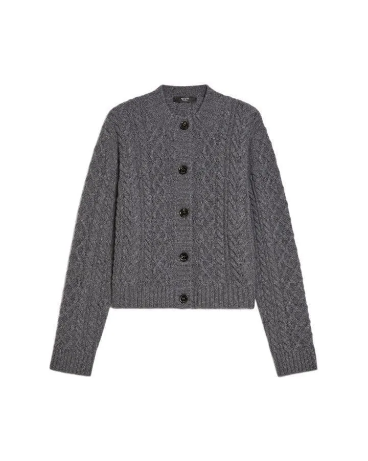 Max Mara Weekend Afosi Cable Knit Cardigan