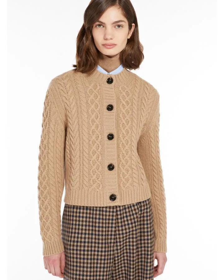 Max Mara Weekend Afosi Cable Knit Cardigan