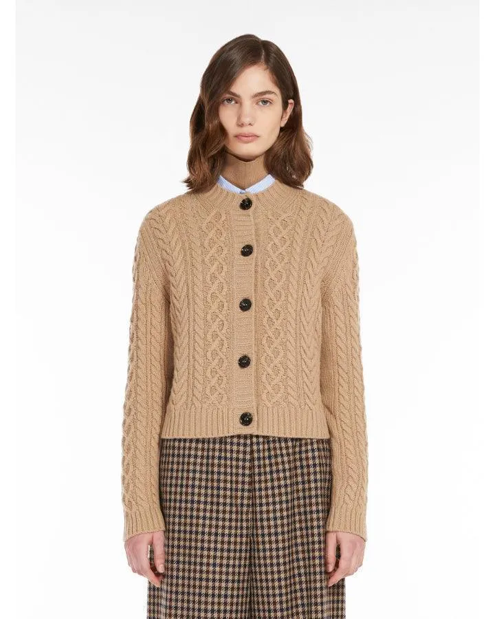 Max Mara Weekend Afosi Cable Knit Cardigan