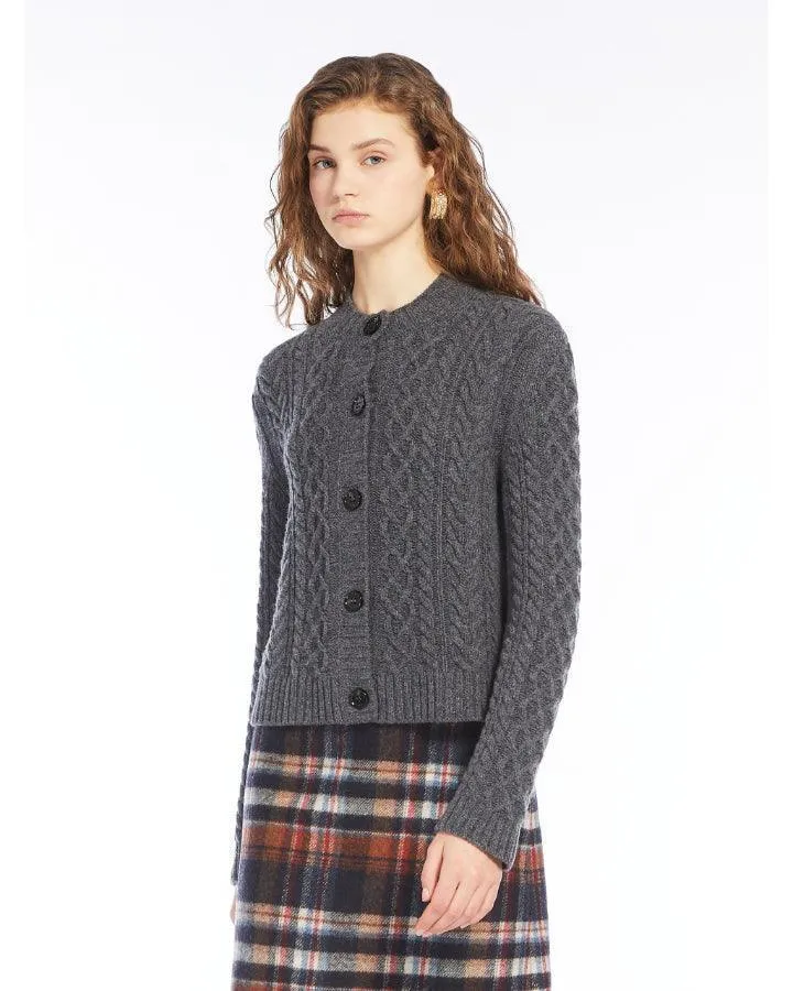 Max Mara Weekend Afosi Cable Knit Cardigan