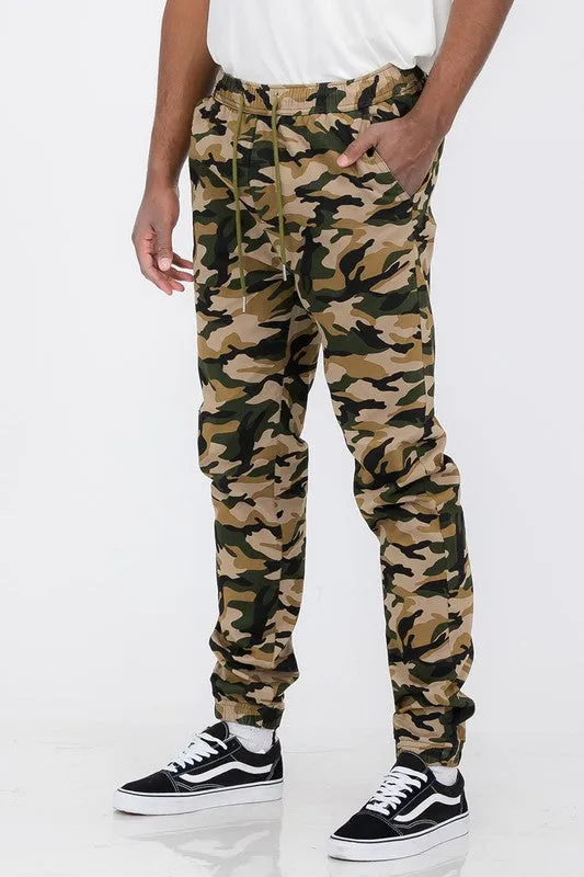 Mens  Cargo Joggers