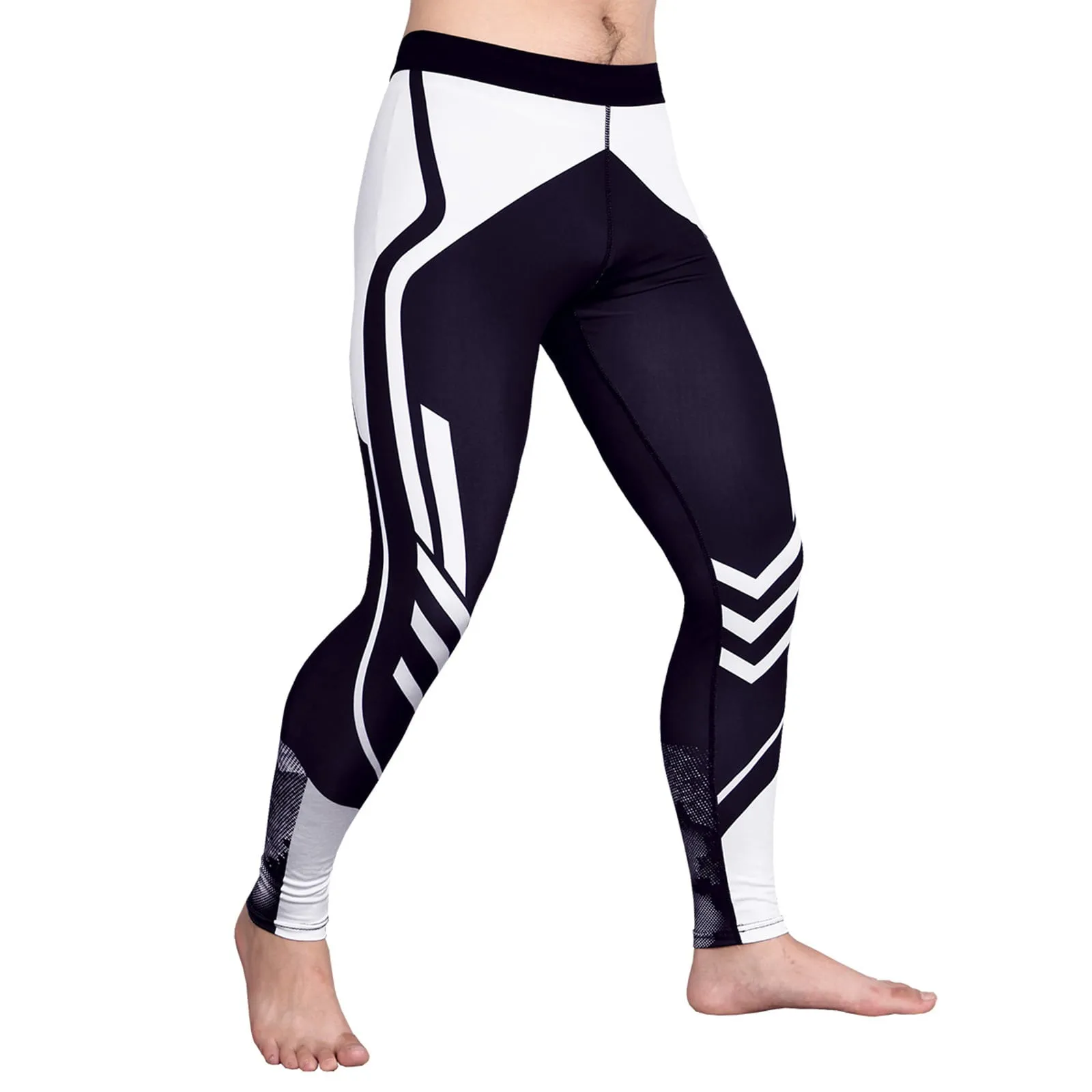 Men's Compression Pants Sports Tights For Gym Running